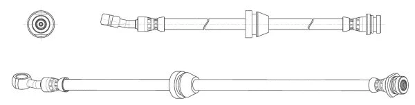 Flexible de frein CEF 514902