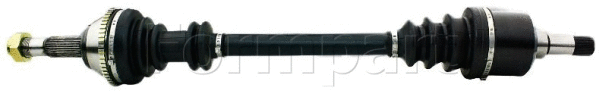 Arbre de transmission FORMPART 14380122/S