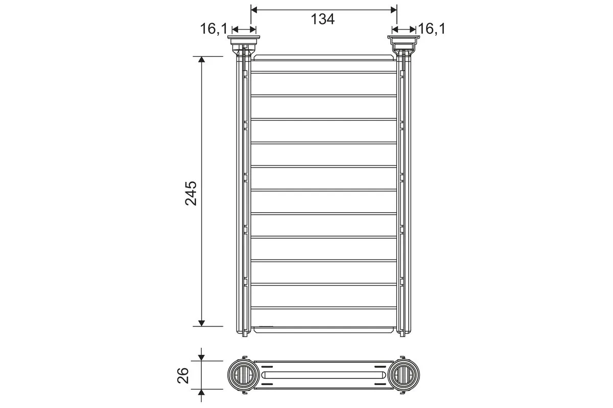 Système de chauffage VALEO 811646