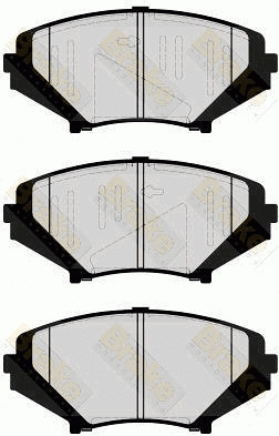 Kit de plaquettes de frein, frein à disque Brake ENGINEERING PA1641