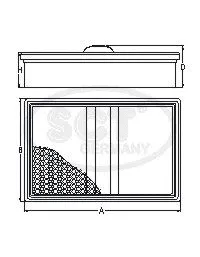 Filtre à air SCT - MANNOL SB 541