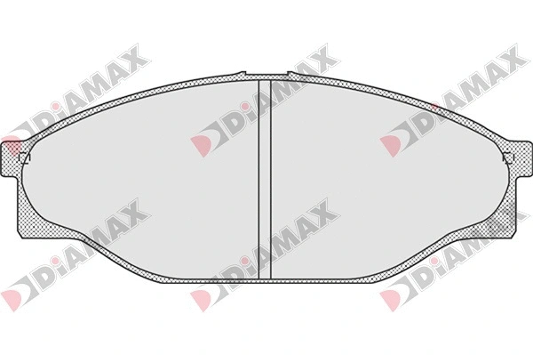 Kit de plaquettes de frein, frein à disque DIAMAX N09045
