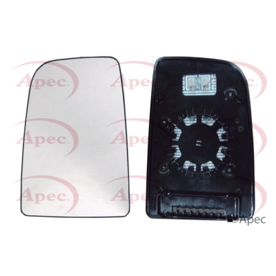 Verre de rétroviseur, rétroviseur extérieur APEC AMG2075