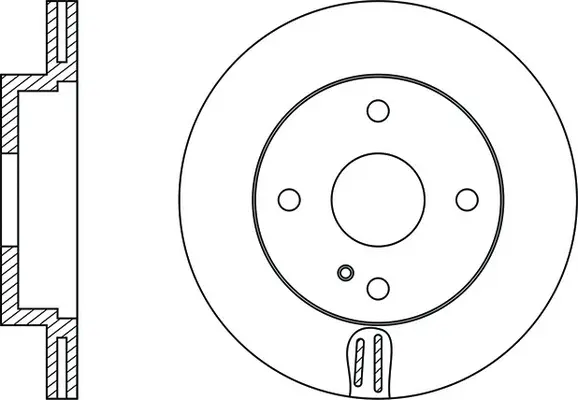 Disque de frein FIT FR0174V