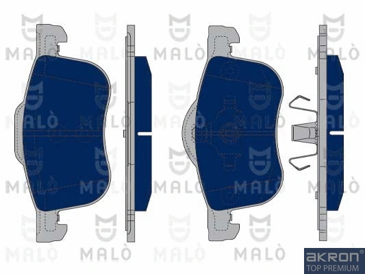 Kit de plaquettes de frein, frein à disque AKRON-MALÒ 1050326
