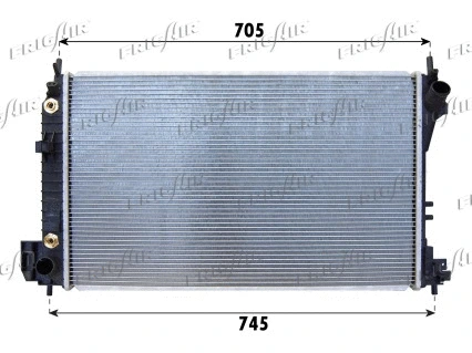 Radiateur, refroidissement du moteur FRIGAIR 0107.3079