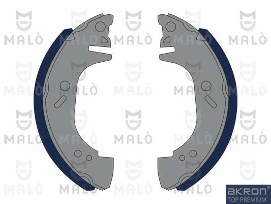 Jeu de mâchoires de frein AKRON-MALÒ 1390103