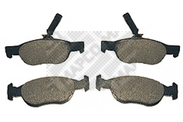 Kit de plaquettes de frein, frein à disque MAPCO 6404
