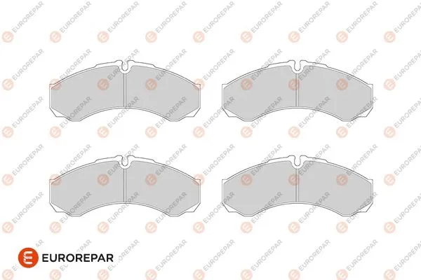 Kit de plaquettes de frein, frein à disque EUROREPAR 1686276780