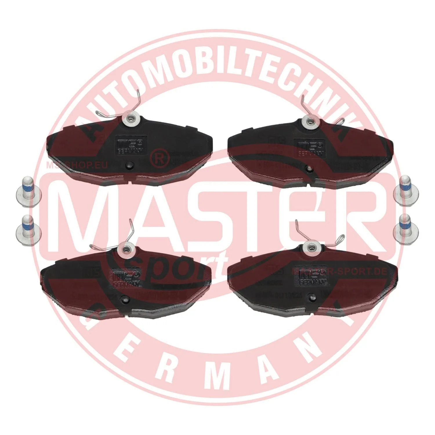 Kit de plaquettes de frein, frein à disque MASTER-SPORT GERMANY 13046027302N-SET-MS