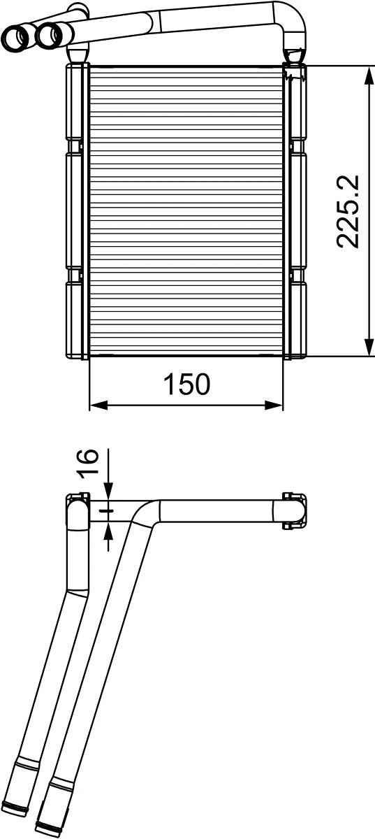 Système de chauffage VALEO 811548