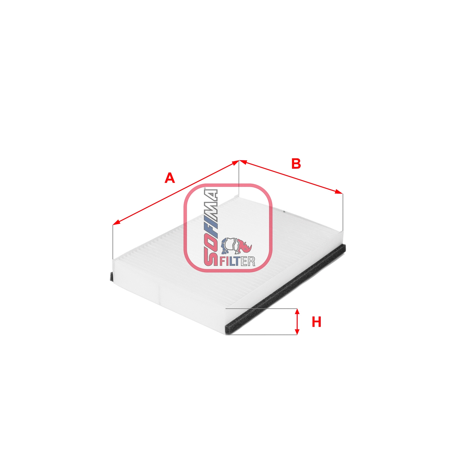 Filtre, air de l'habitacle SOFIMA S 3211 C