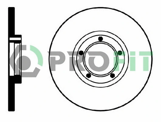 Disque de frein PROFIT 5010-0138