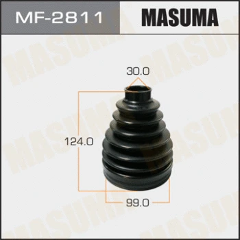 Jeu de joints-soufflets, arbre de commande MASUMA MF-2811