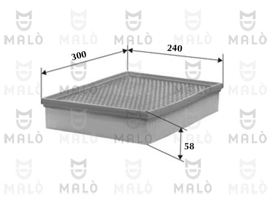 Filtre à air AKRON-MALÒ 1500598
