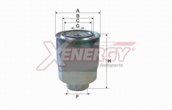 Filtre à carburant AP XENERGY X1598551