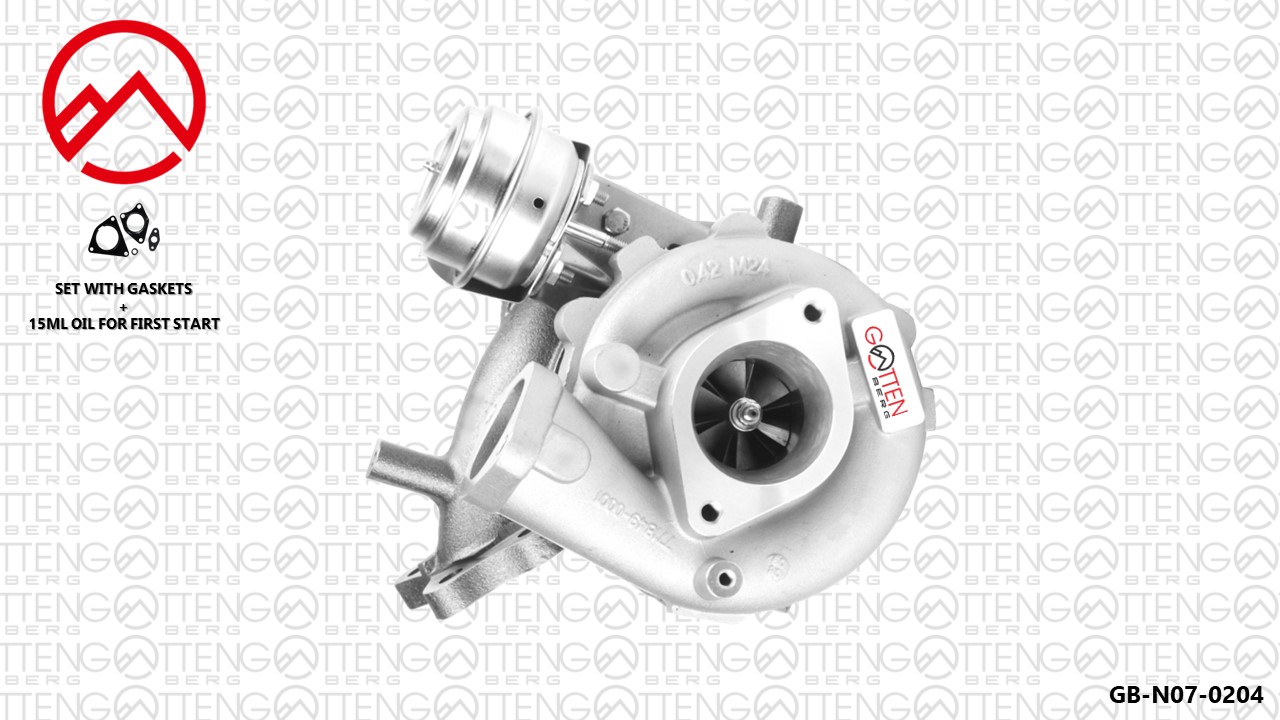 Turbocompresseur, suralimentation OES PARTS GB-N07-0204