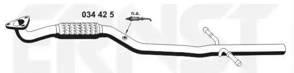 Tuyau d'échappement VEGAZ GmbH OR-390