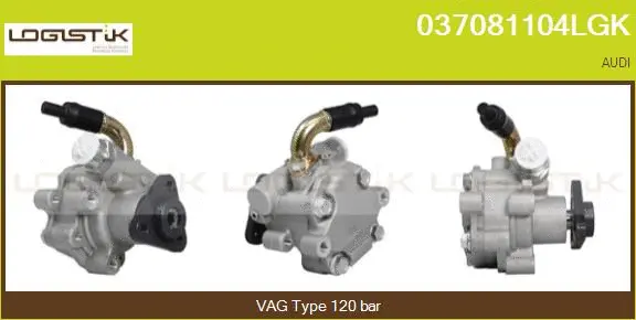 Pompe hydraulique, direction LGK 037081104LGK