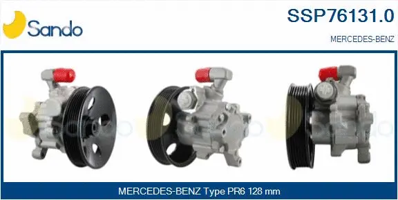 Pompe hydraulique, direction SANDO SSP76131.0