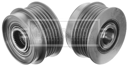 Poulie roue libre, alternateur BORG & BECK BBA5027