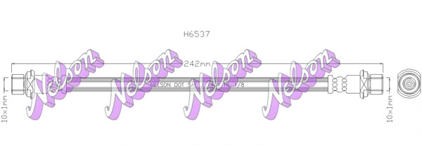 Flexible de frein KAWE H6537