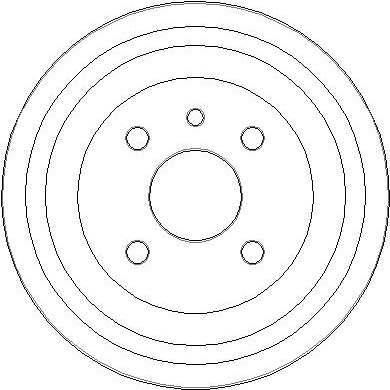 Tambour de frein National NDR014