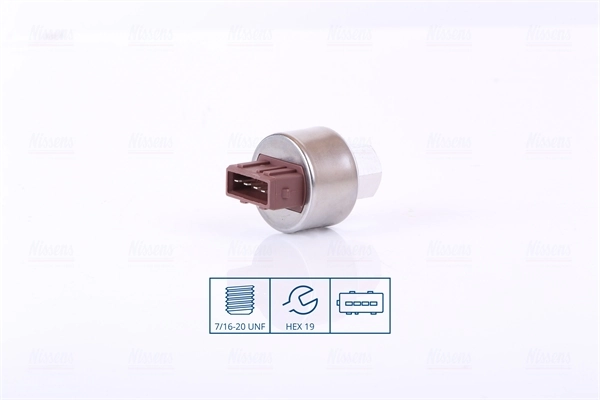 Pressostat, climatisation NISSENS 301008