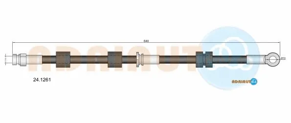 Flexible de frein ADRIAUTO 24.1261