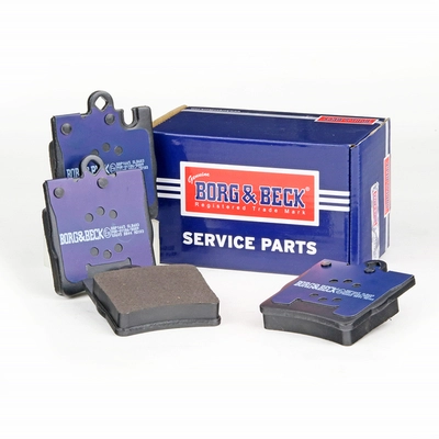 Kit de plaquettes de frein, frein à disque BORG & BECK BBP1665
