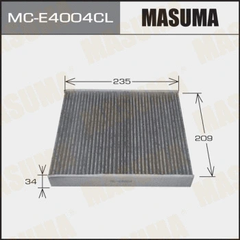 Filtre, air de l'habitacle MASUMA MC-E4004CL
