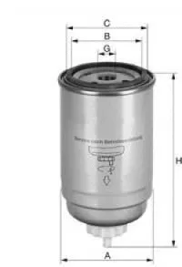 Filtre à carburant UNIFLUX FILTERS XN34