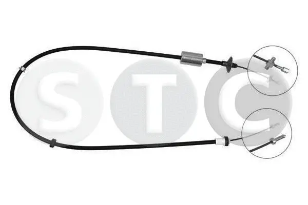Tirette à câble, commande d'embrayage STC T480153