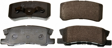 Kit de plaquettes de frein, frein à disque DENCKERMANN B111163