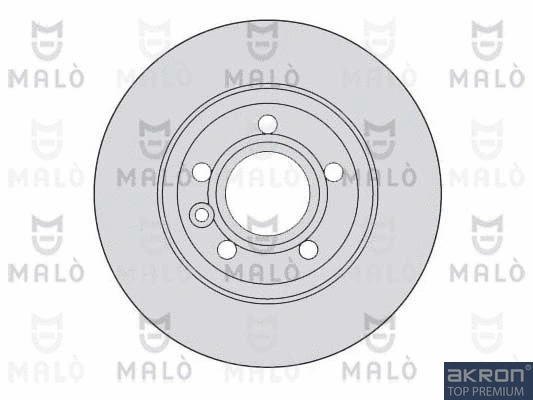 Disque de frein AKRON-MALÒ 1110011
