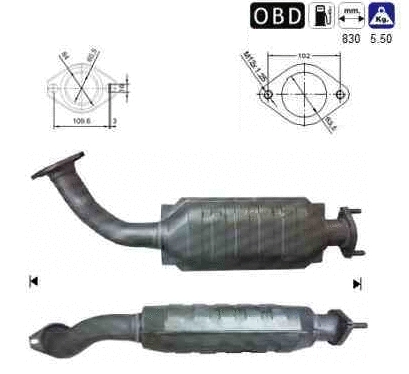Catalyseur VEGAZ GmbH MIK-968