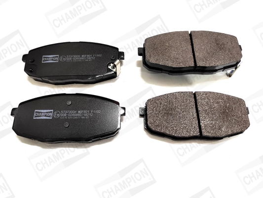 Kit de plaquettes de frein, frein à disque CHAMPION 573730CH