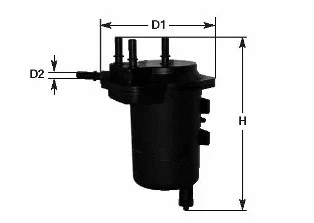 Filtre à carburant CLEAN FILTERS MGC1696