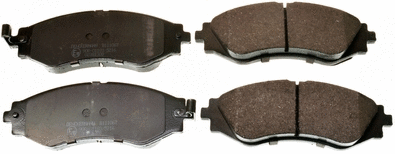 Kit de plaquettes de frein, frein à disque DENCKERMANN B111067