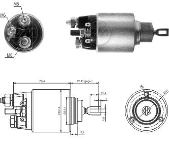 Contacteur, démarreur ZM ZM 5-381