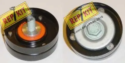 Poulie renvoi/transmission, courroie trapézoïdale à nervures REPKIT RKT2266