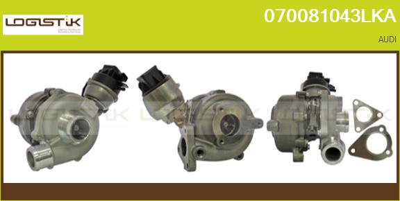 Turbocompresseur, suralimentation LGK 070081043LKA