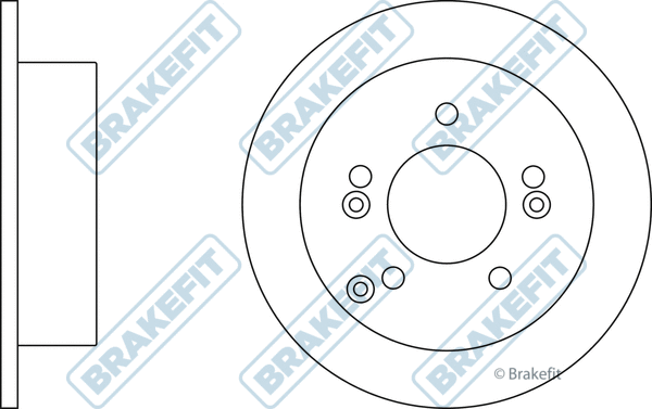 Disque de frein APEC SDK6929