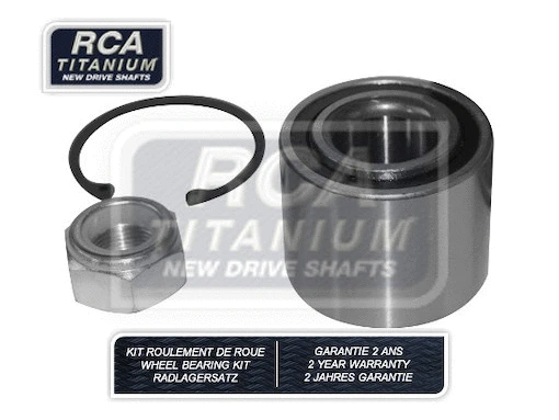 Kit de roulements de roue RCA FRANCE RCAK1009