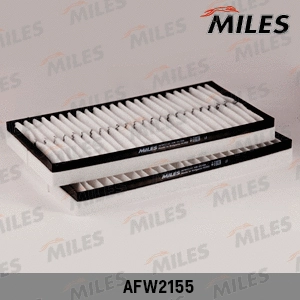 Filtre, air de l'habitacle MILES AFW2155