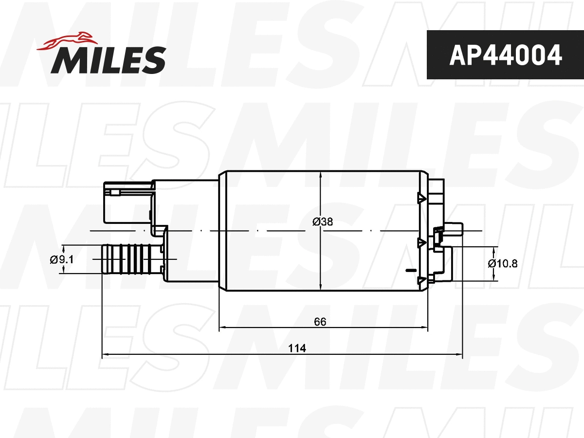 Pompe à carburant MILES AP44004