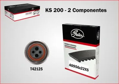 Kit de courroie crantée GATES-BR KS200