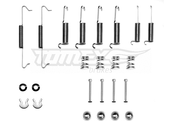 Kit d'accessoires, mâchoire de frein TOMEX Brakes TX 40-46