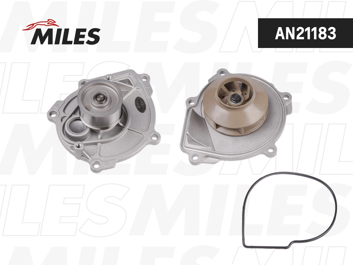Pompe à eau, refroidissement du moteur MILES AN21183