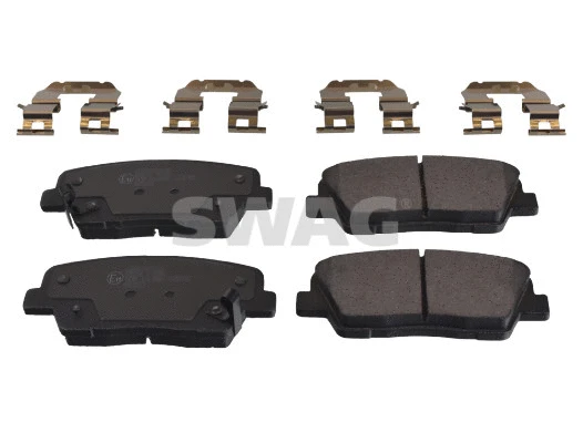 Kit de plaquettes de frein, frein à disque SWAG 33 10 7139